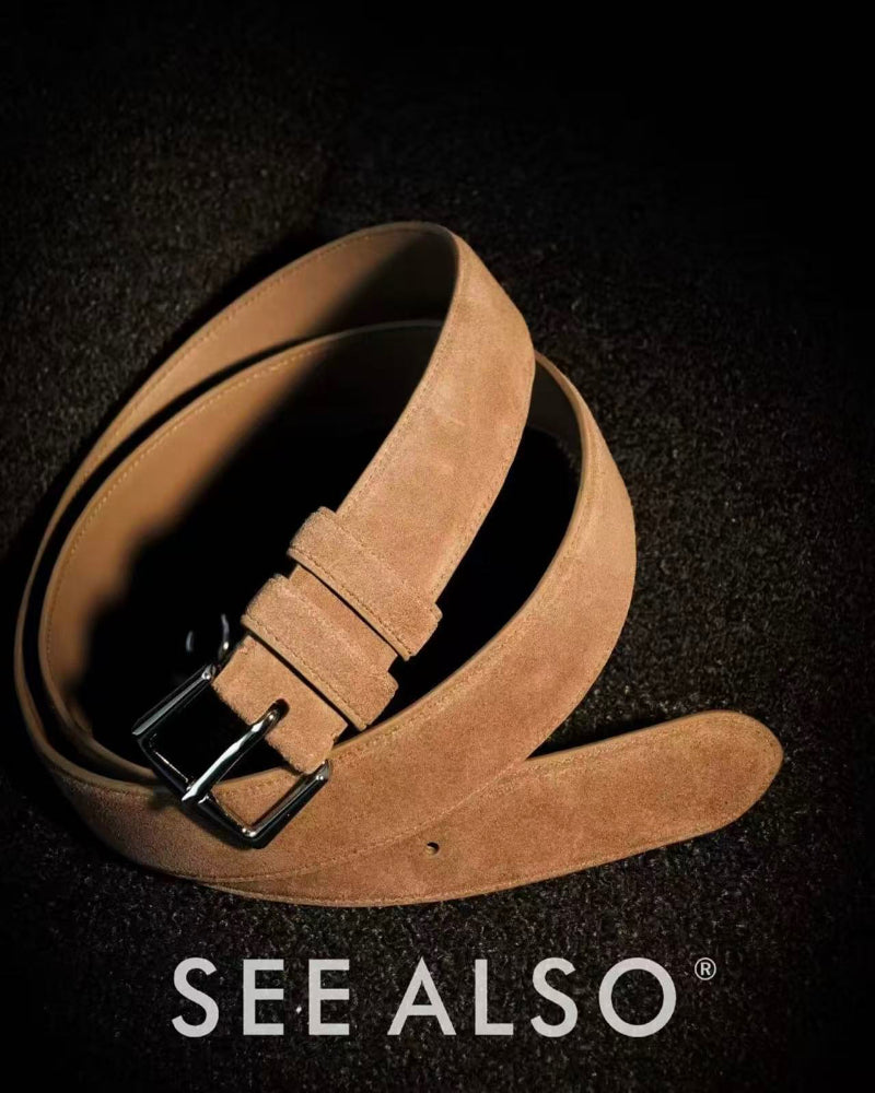 "New Zealand imported cowhide leather" New rich old money ostrich pattern zinc alloy cowhide belt