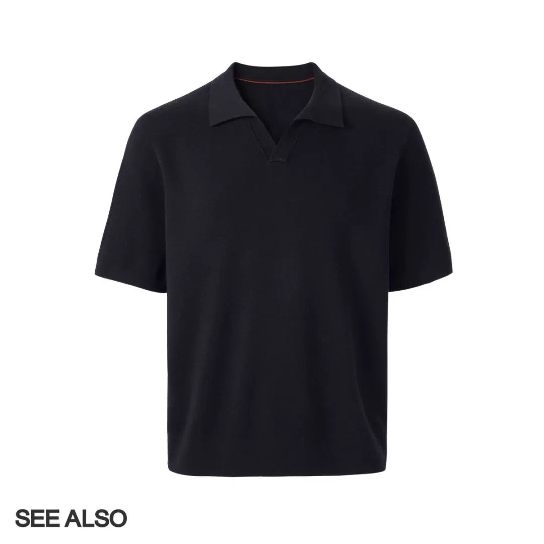 "Mulberry silk, cotton, and wool" ice-silk feel new noble old money mixed-spun V-neck long-sleeved base layer knitted sweater