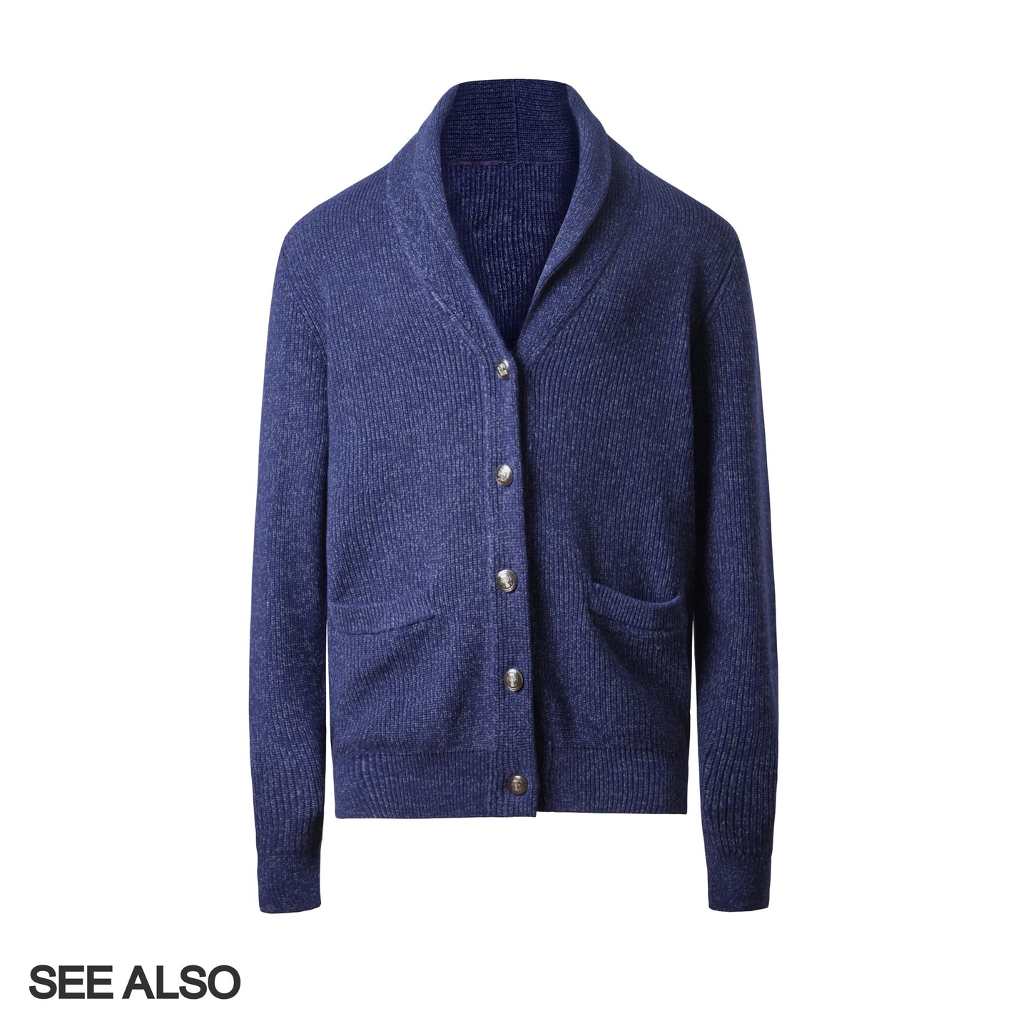 "BC Castle Coat of Arms" New Aristocrat Green Fruit Collar Linen and Cotton Blend Buttoned Robe Lapel Cardigan Sweater