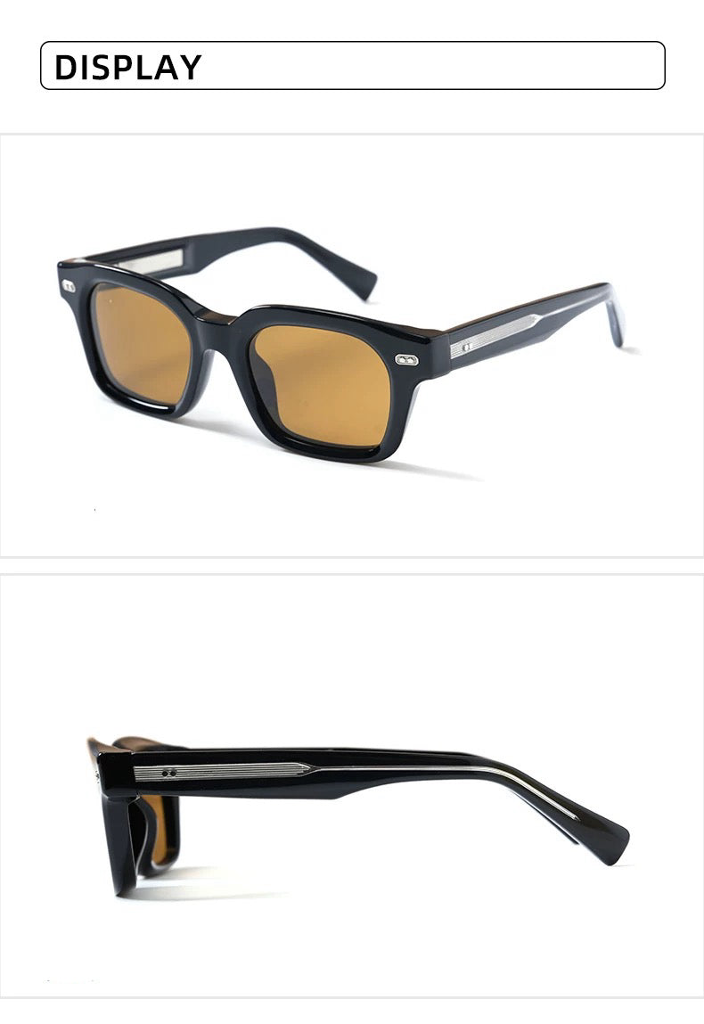 'BC Series Acrylic Fibers' Old Money Trendy New-Type Sheet Nylon Lens Sunglasses Sunglasses