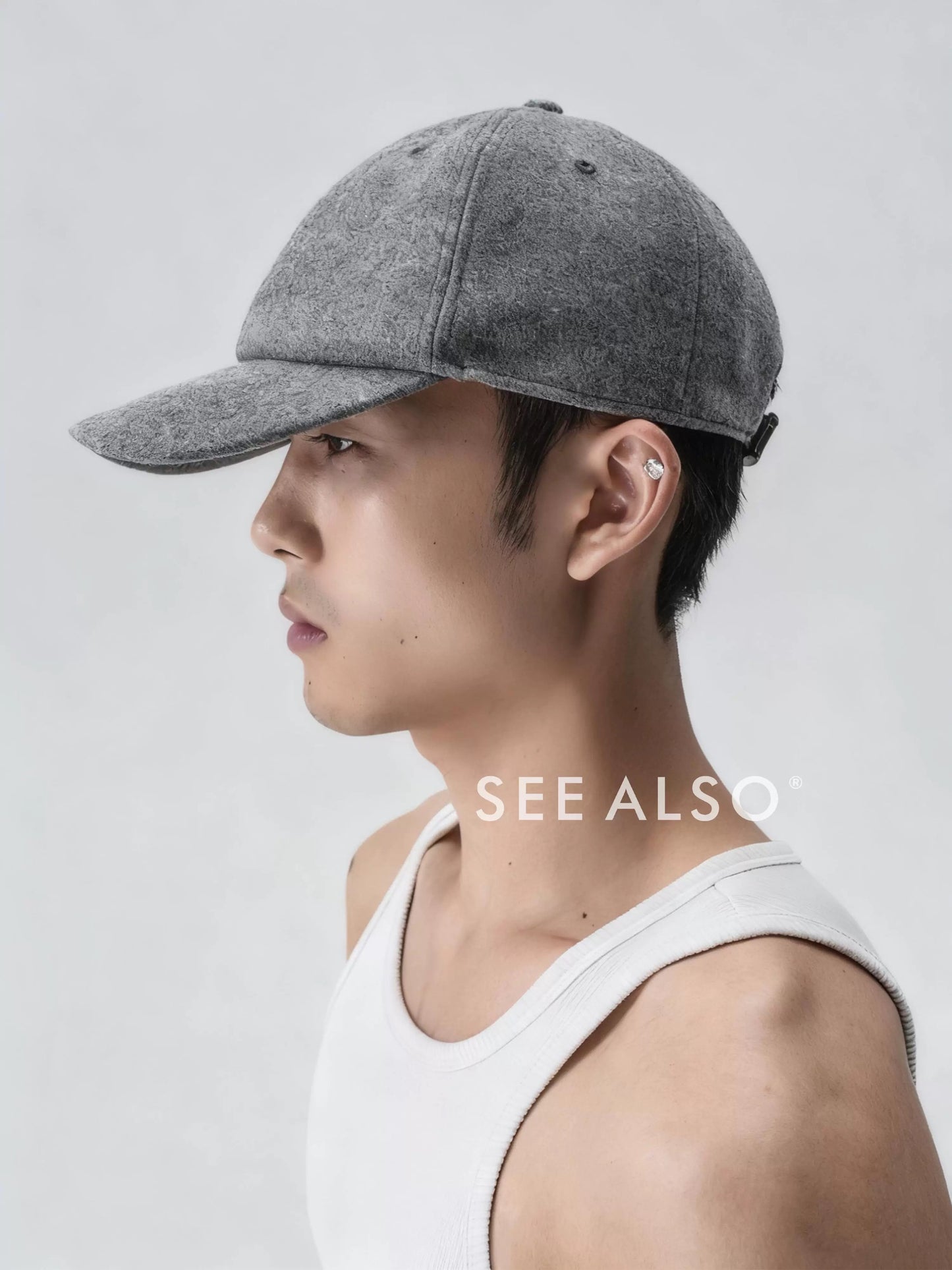 "The King's Gift" Ultra-fine Woolen Cotton Cap for Old Money New Riches - Versatile Casual Round Brim Baseball Cap