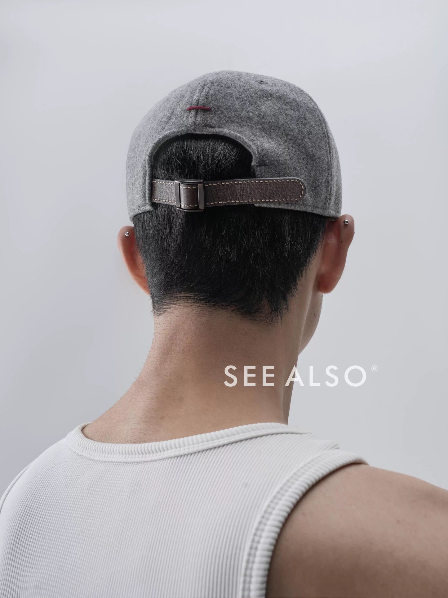 "The King's Gift" Ultra-fine Woolen Cotton Cap for Old Money New Riches - Versatile Casual Round Brim Baseball Cap