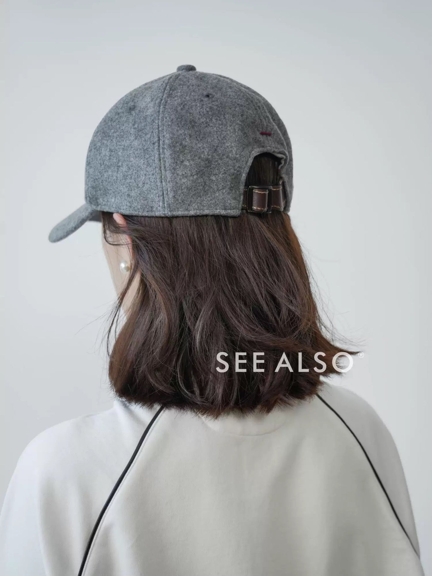 "The King's Gift" Ultra-fine Woolen Cotton Cap for Old Money New Riches - Versatile Casual Round Brim Baseball Cap