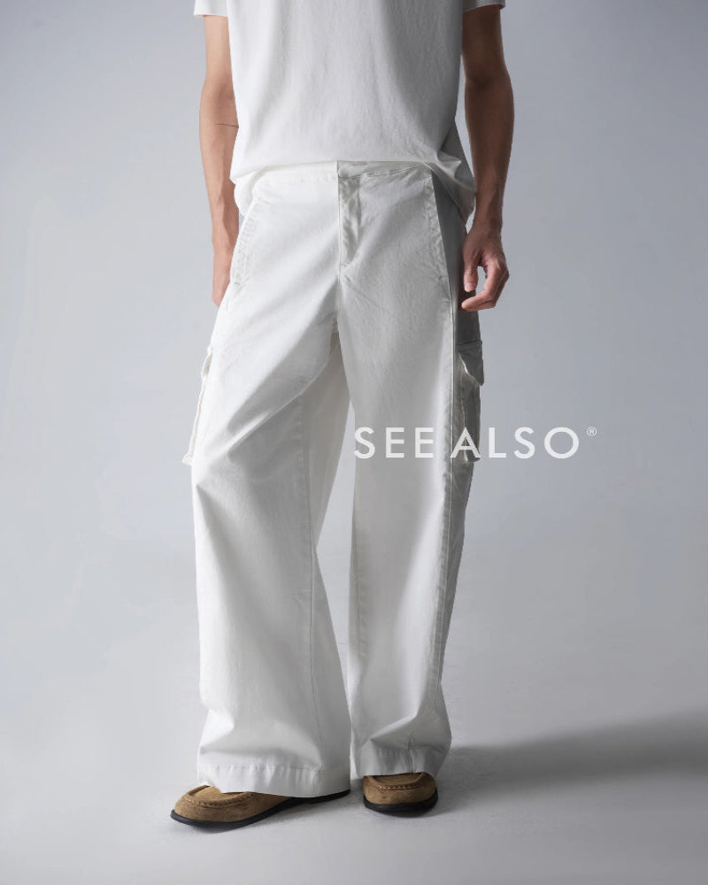 『olo workwear god pants』A-shaped curved wide-leg trendy outdoor sports casual versatile work pants