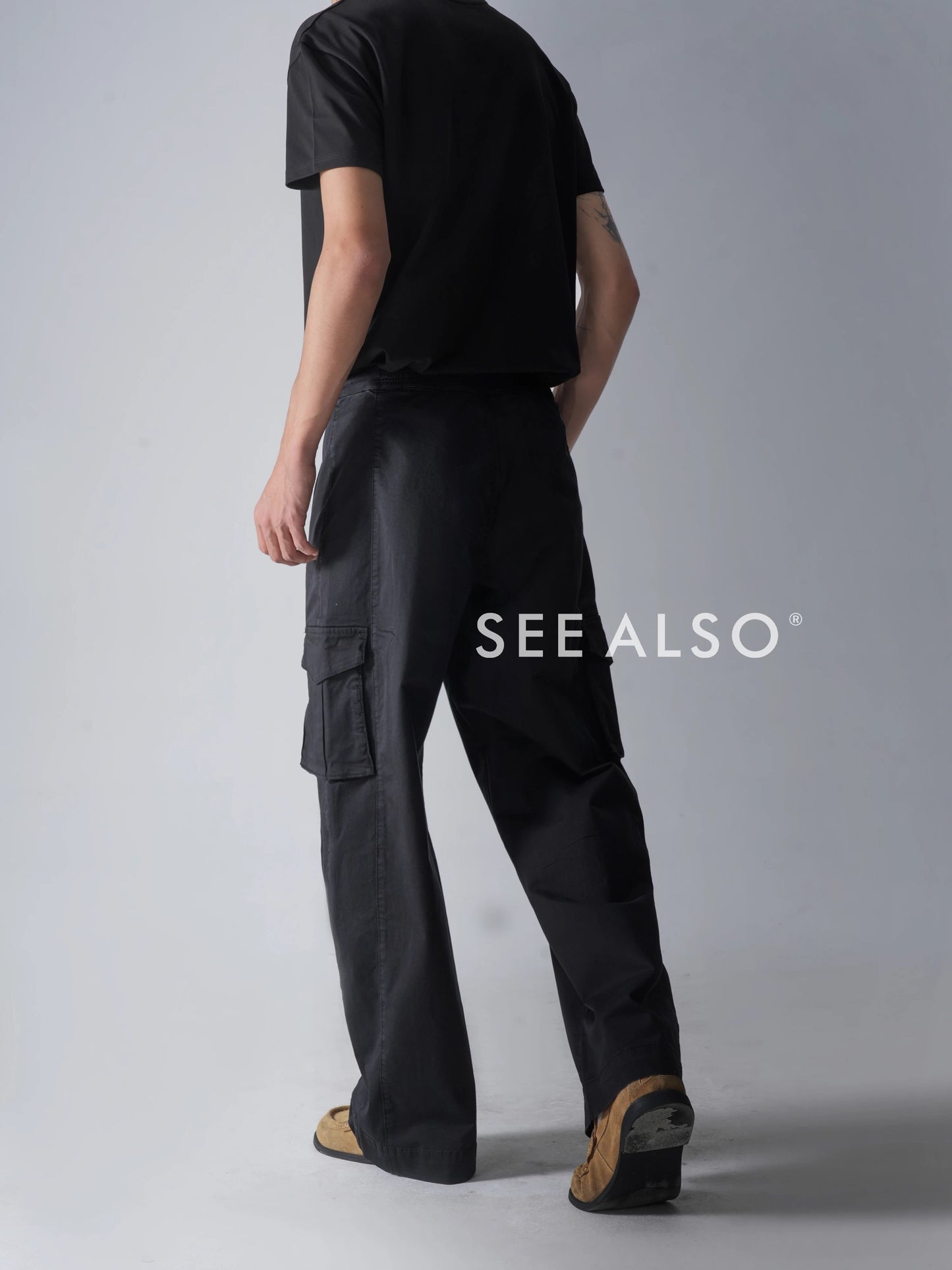 『olo workwear god pants』A-shaped curved wide-leg trendy outdoor sports casual versatile work pants