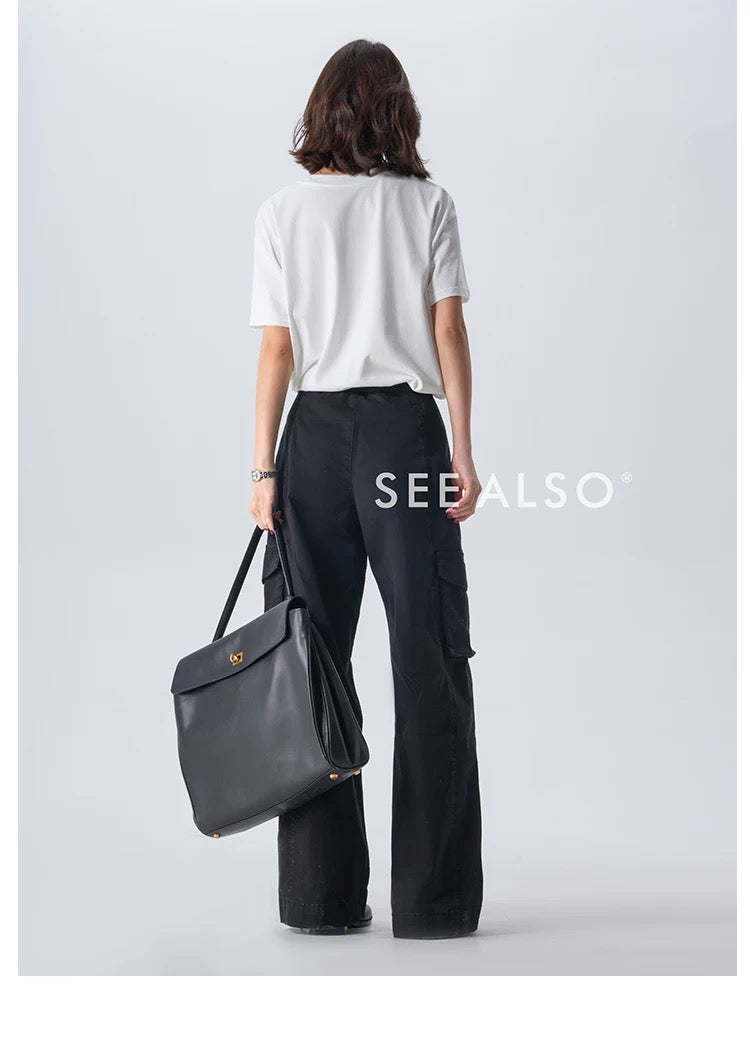 『olo workwear god pants』A-shaped curved wide-leg trendy outdoor sports casual versatile work pants