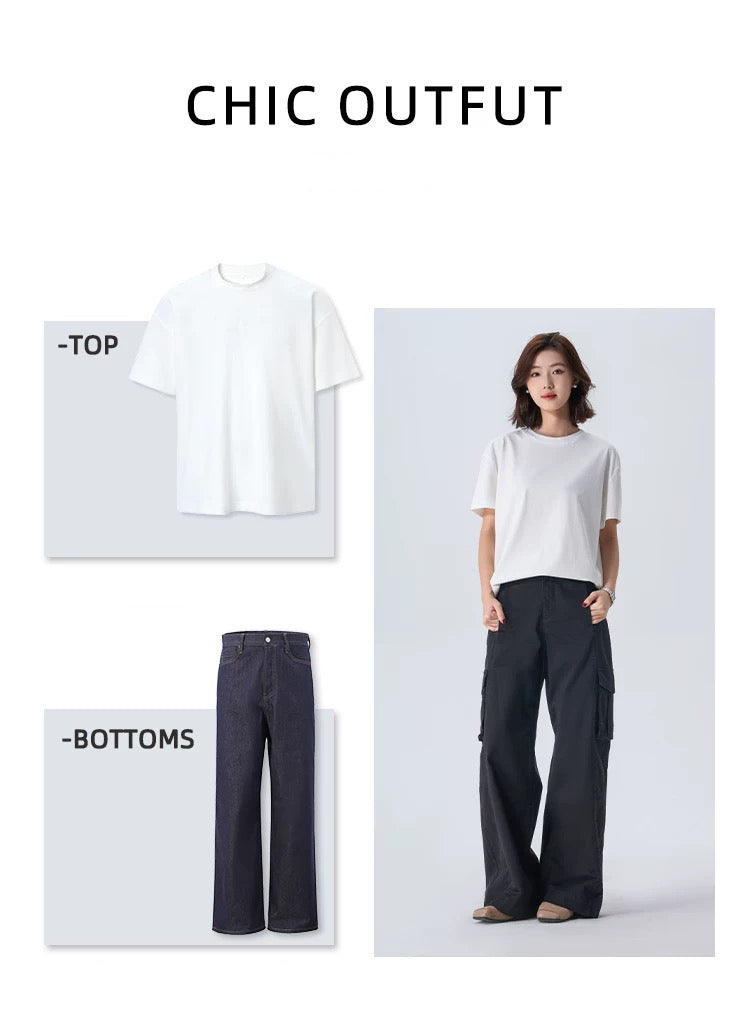 『olo workwear god pants』A-shaped curved wide-leg trendy outdoor sports casual versatile work pants