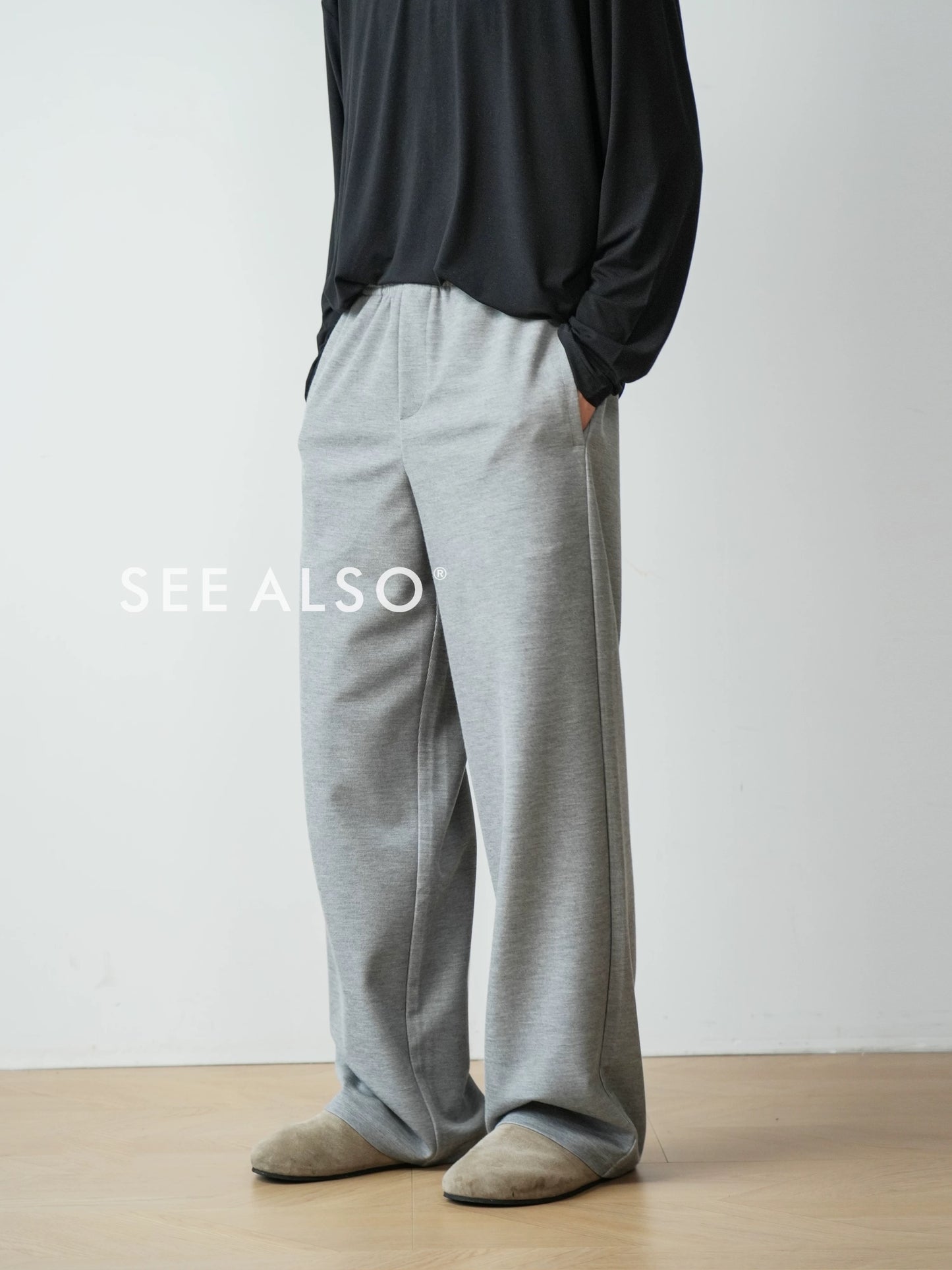 【God Pants Exclusive Offer】 Row-style Modal stretch new star casual sports pants