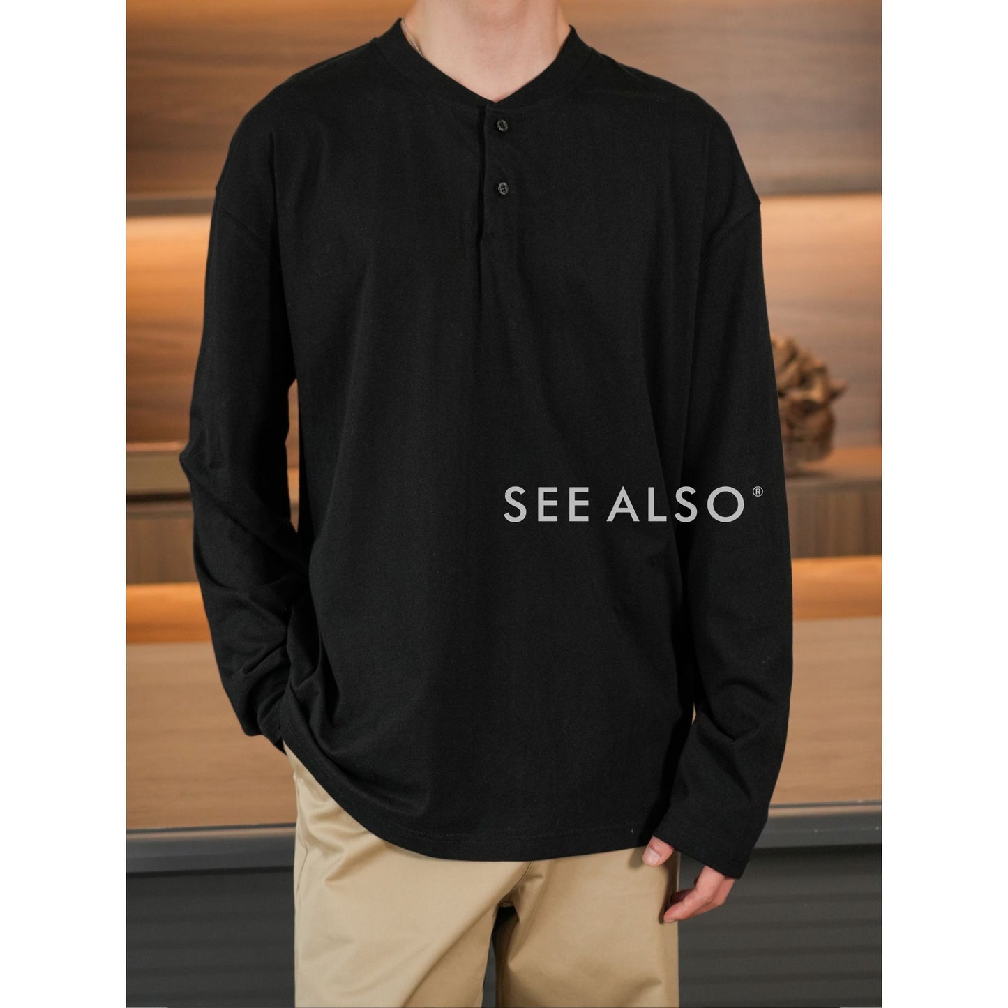 "Biggest Reward" Henry's Super Fine Spun Silk Gloss Combed Cotton New Noble Long Sleeve shirt