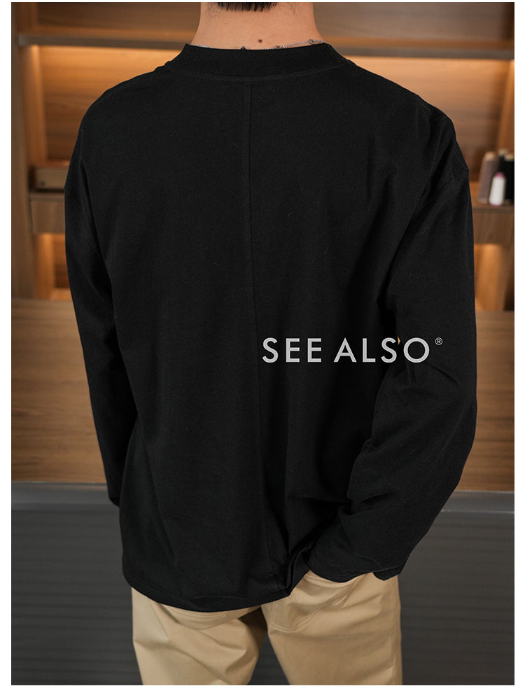 "Biggest Reward" Henry's Super Fine Spun Silk Gloss Combed Cotton New Noble Long Sleeve shirt