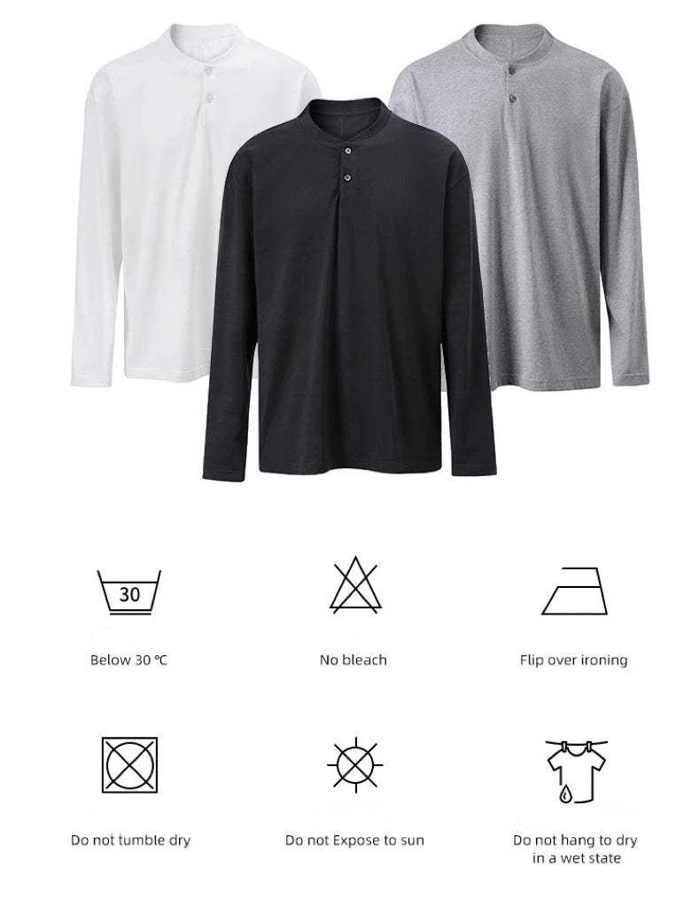 "Biggest Reward" Henry's Super Fine Spun Silk Gloss Combed Cotton New Noble Long Sleeve shirt