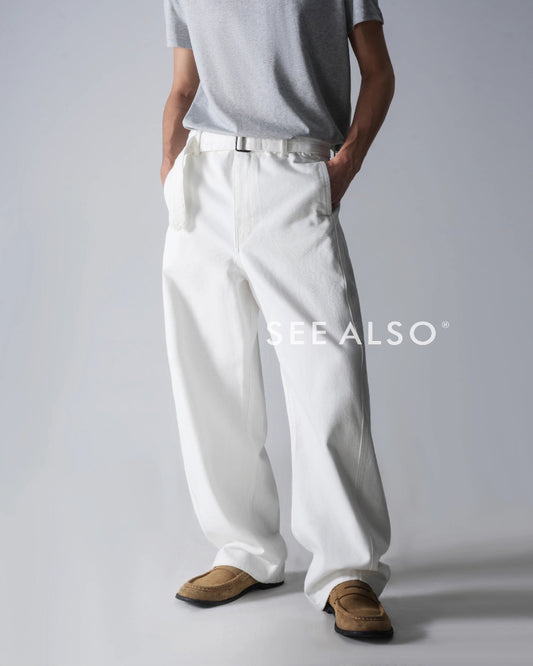 ASUTER Sister's American Vintage Scythe Straight Leg Loose Casual Denim Pants