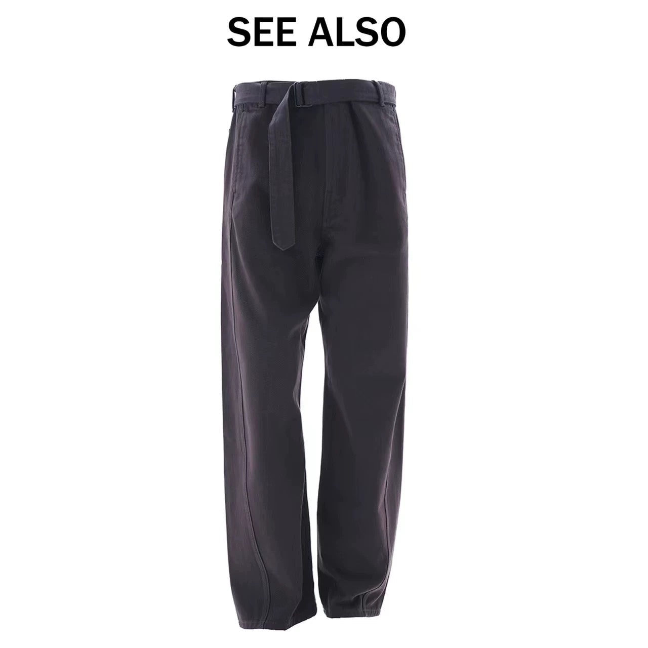 ASUTER Sister's American Vintage Scythe Straight Leg Loose Casual Denim Pants