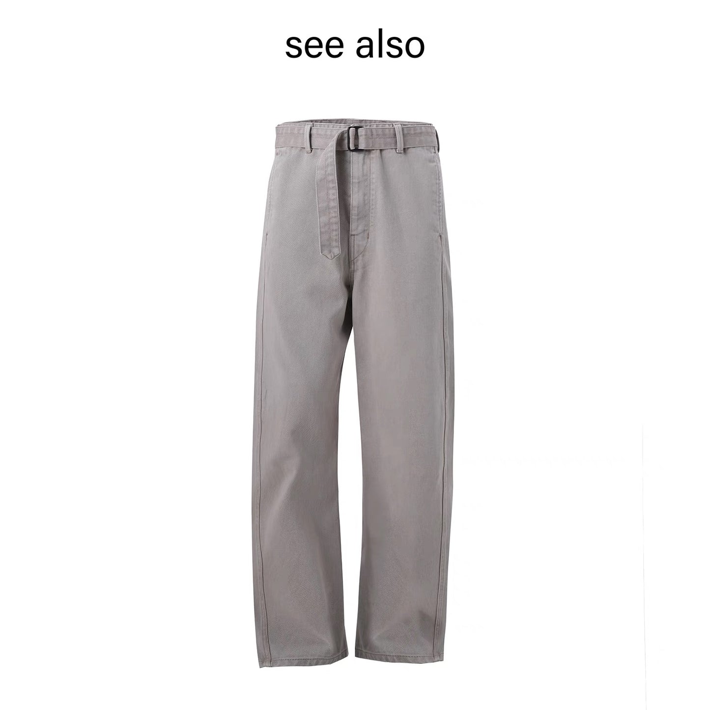 ASUTER Sister's American Vintage Scythe Straight Leg Loose Casual Denim Pants