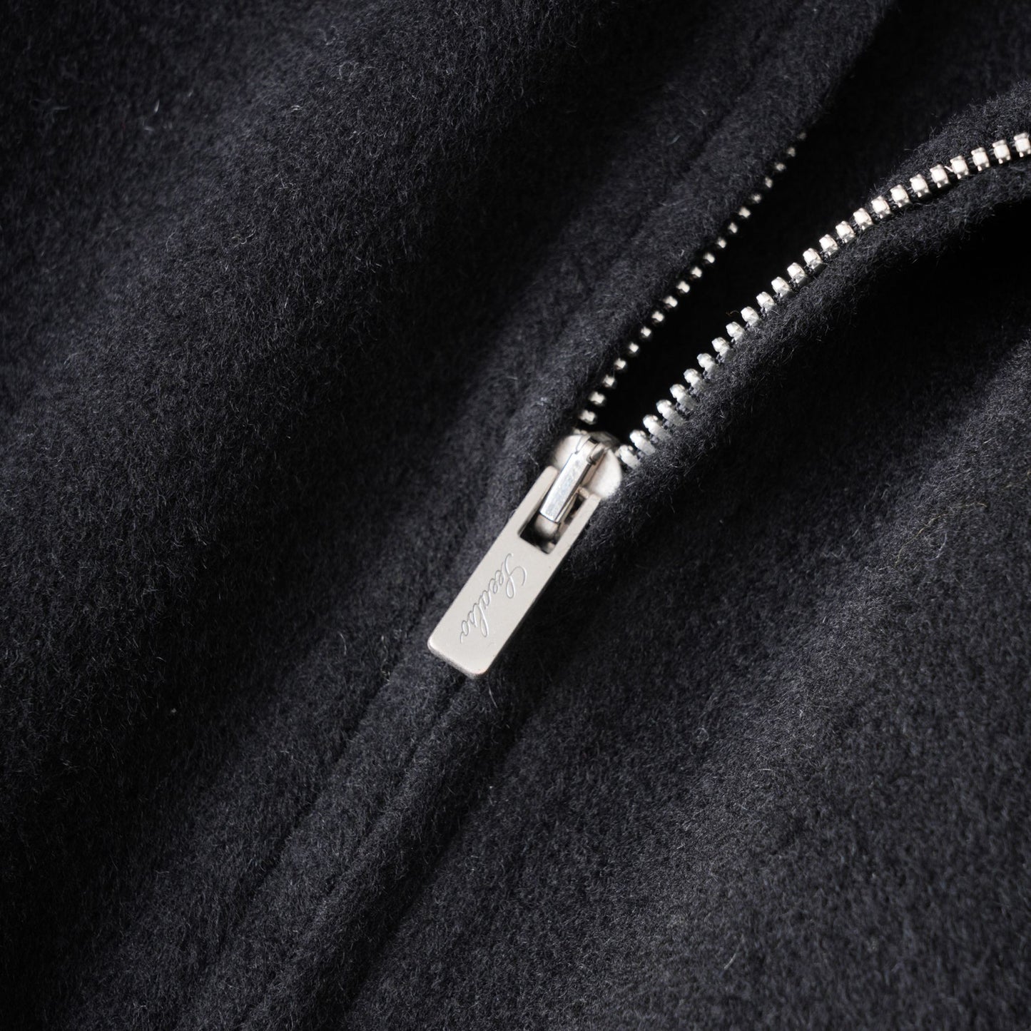 "100% Pure Wool Heavyweight Superfine Spun Lustrous Tweed Hooded Jacket Coat for Old Money and New Riches"