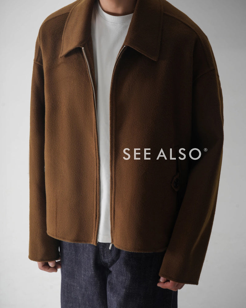 『26SS Black Label』 Ultra-fine 100% wool classic style winter coat jacket for the new elite and old money