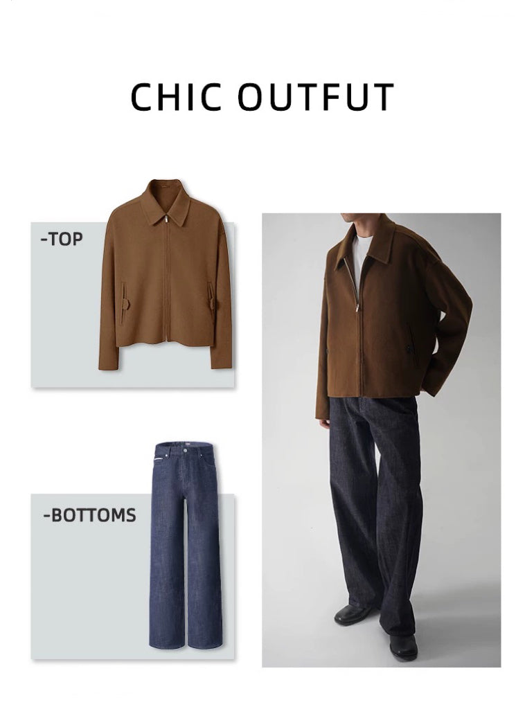 『26SS Black Label』 Ultra-fine 100% wool classic style winter coat jacket for the new elite and old money