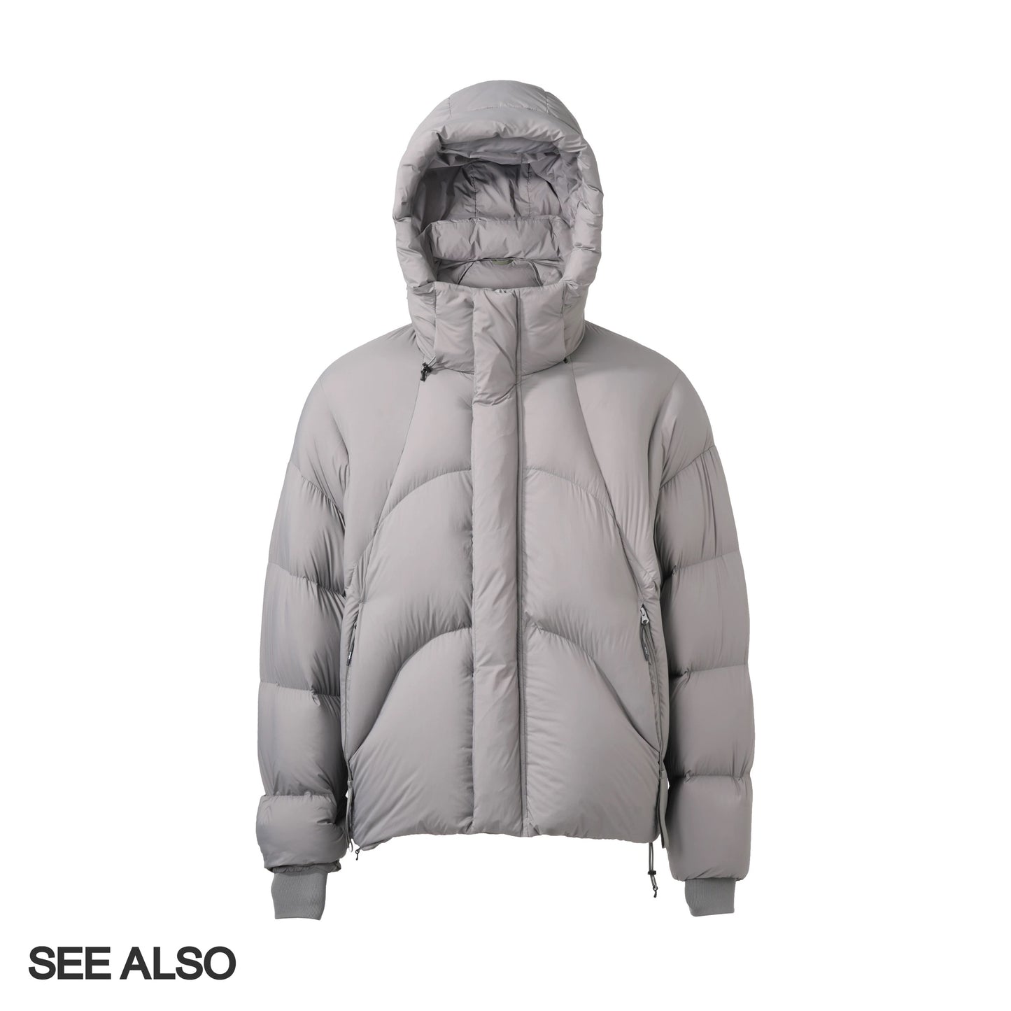 "Autumn and Winter New Arrivals" : 90 White duck down Lightweight hooded New Favorite Outdoor Warm Zipper down jacket