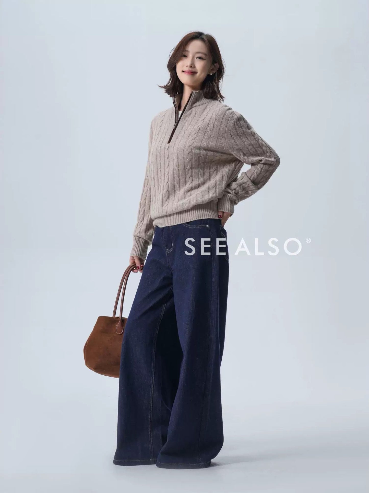 "Sheepskin cashmere" super-fine mercerized Basulan wool sweater, an old money new rich one