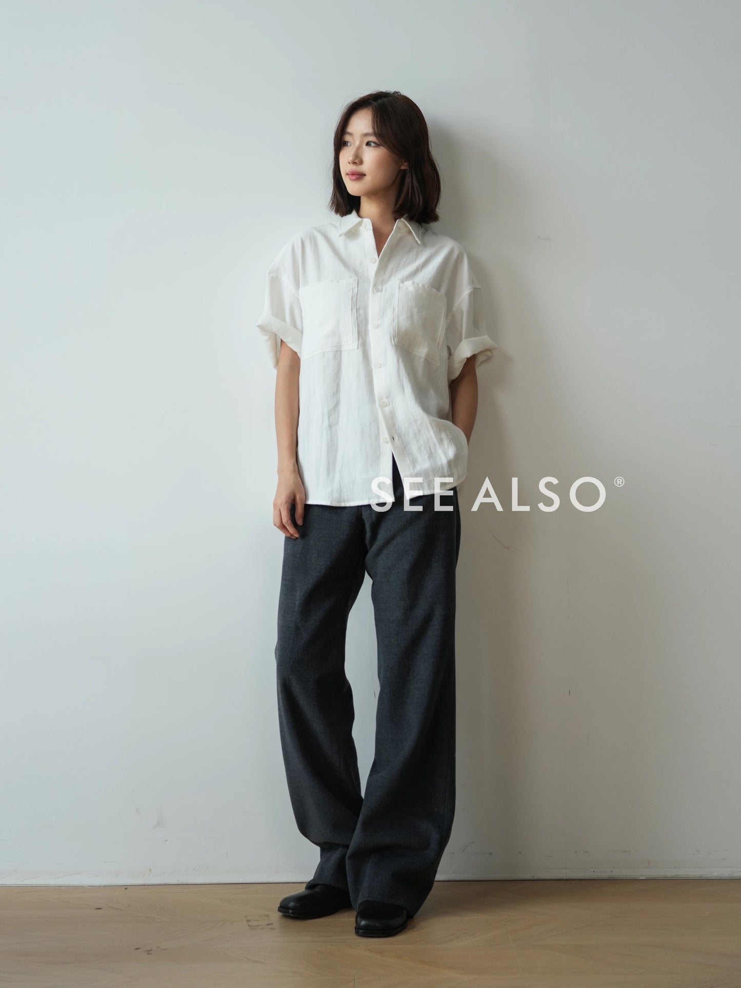 "Super fine-spun mercerized wool" drape new luxury old money straight-leg slimming versatile casual dress pants