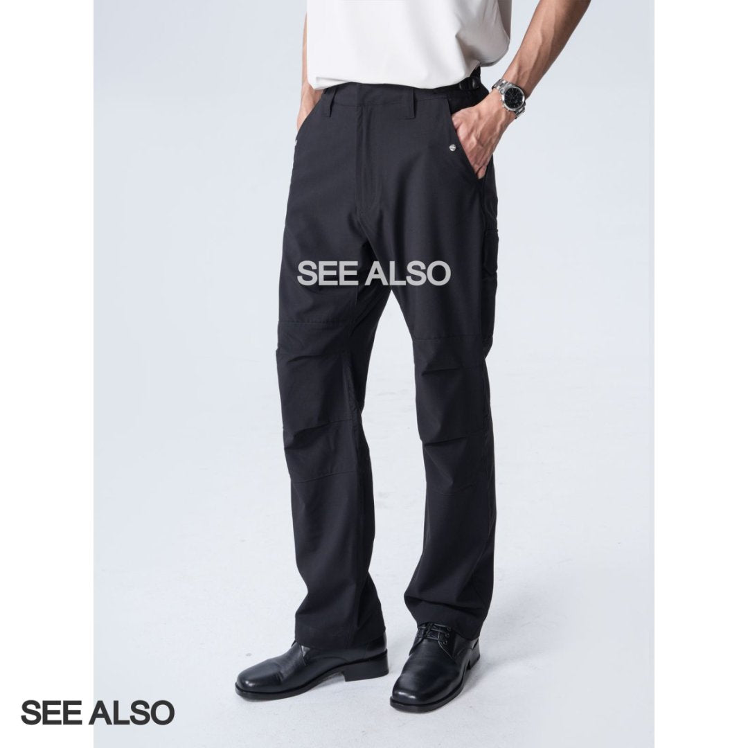 The "Pioneer of Galaxy Workwear Pants" ultra-fine mercerized wool outdoor three-proof breathable sportswear pants