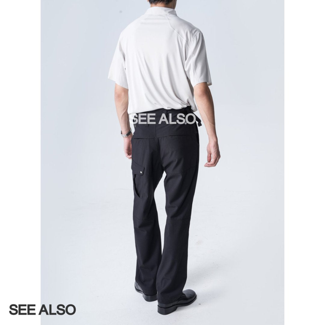 The "Pioneer of Galaxy Workwear Pants" ultra-fine mercerized wool outdoor three-proof breathable sportswear pants