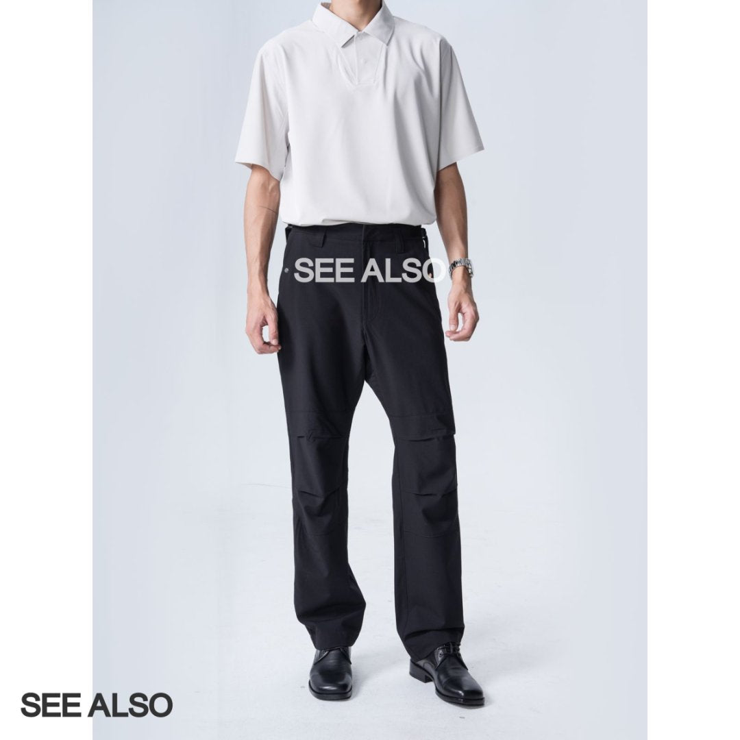 The "Pioneer of Galaxy Workwear Pants" ultra-fine mercerized wool outdoor three-proof breathable sportswear pants