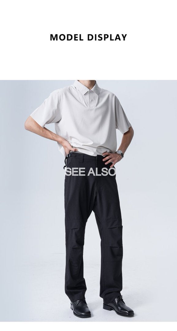 The "Pioneer of Galaxy Workwear Pants" ultra-fine mercerized wool outdoor three-proof breathable sportswear pants