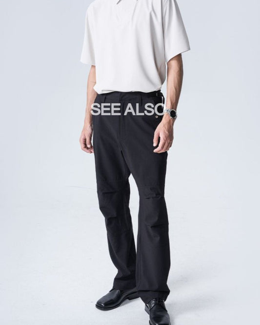 The "Pioneer of Galaxy Workwear Pants" ultra-fine mercerized wool outdoor three-proof breathable sportswear pants