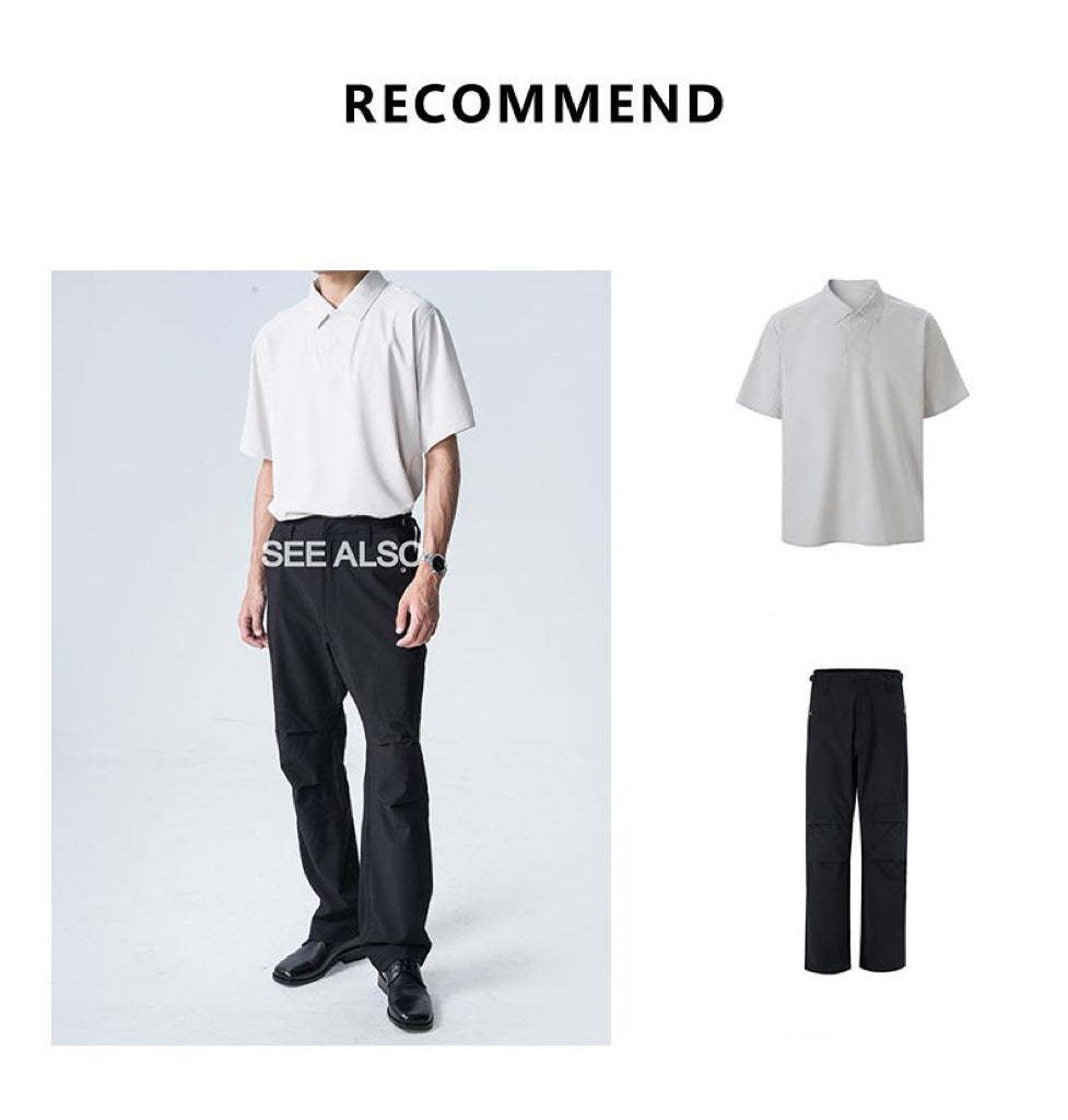 The "Pioneer of Galaxy Workwear Pants" ultra-fine mercerized wool outdoor three-proof breathable sportswear pants