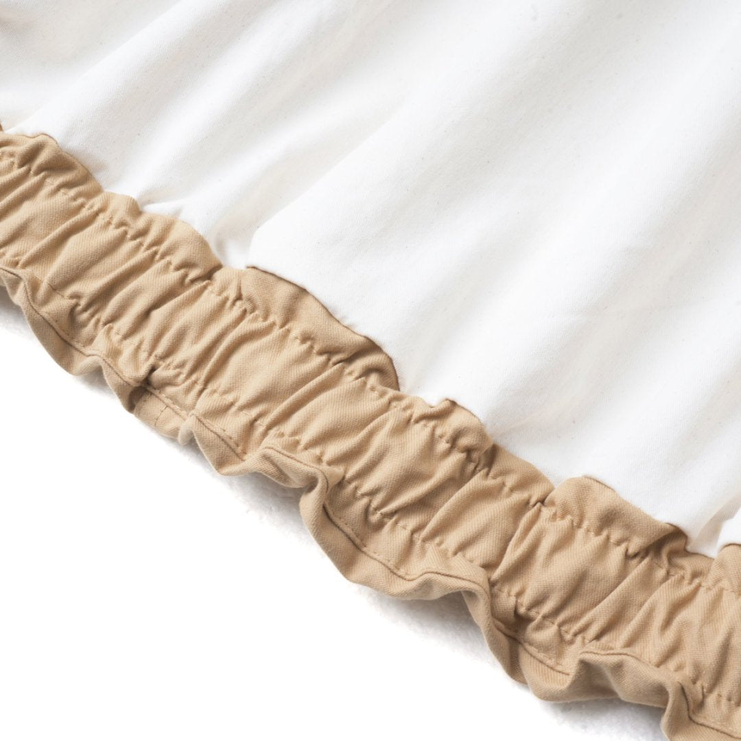 "Black Label Luxury" Spanish cowhide Barn-style short and wide old money genuine leather jacket