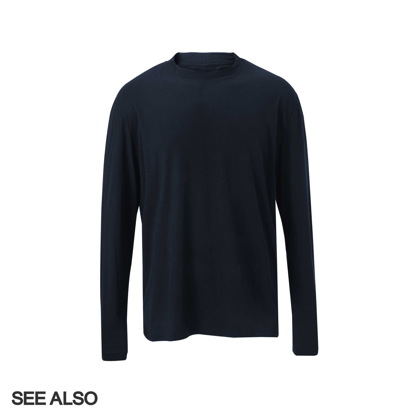 "Ultra-thin 0.01" Second-generation 95g ultra-fine spun long-staple cotton shrimp thread Basic long-sleeved mask T-shirt