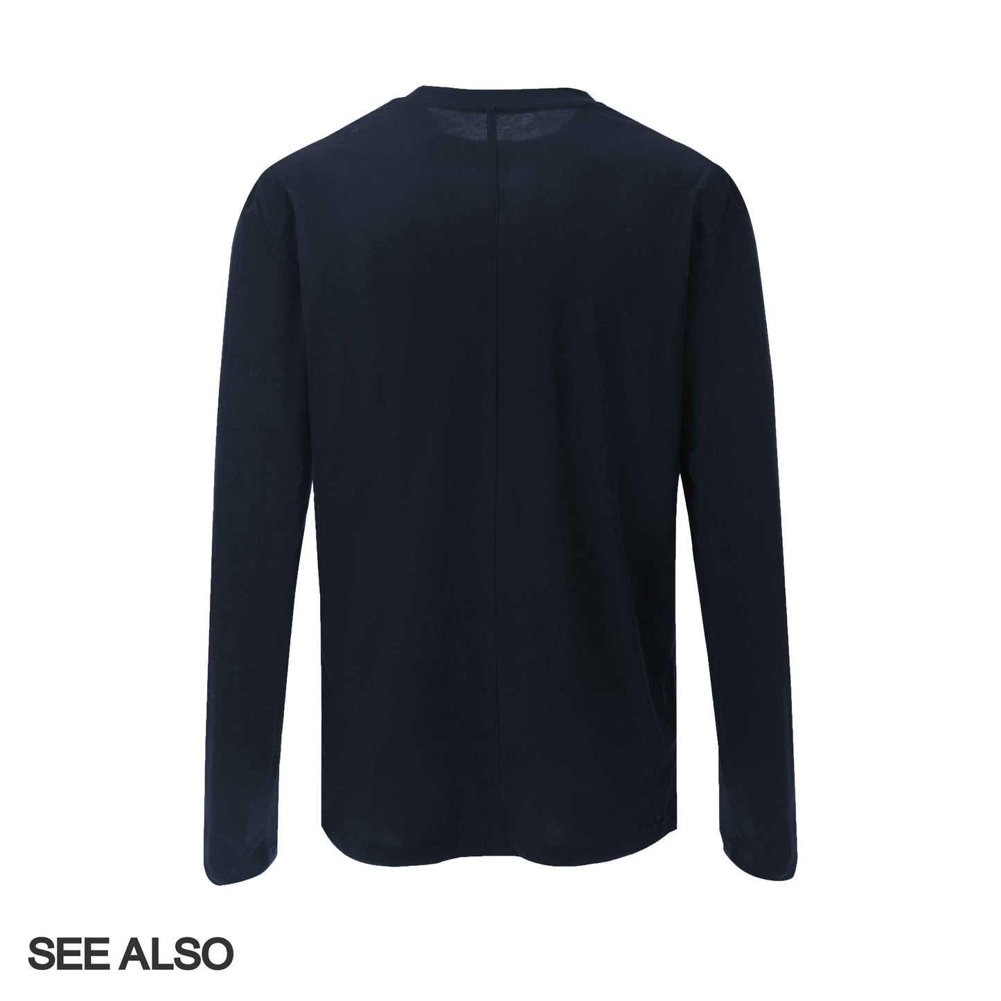 "Ultra-thin 0.01" Second-generation 95g ultra-fine spun long-staple cotton shrimp thread Basic long-sleeved mask T-shirt