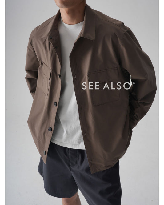 "Fashion Week Limited Edition" Double-pocket old money new rich style minimalist loose lapel work jacket