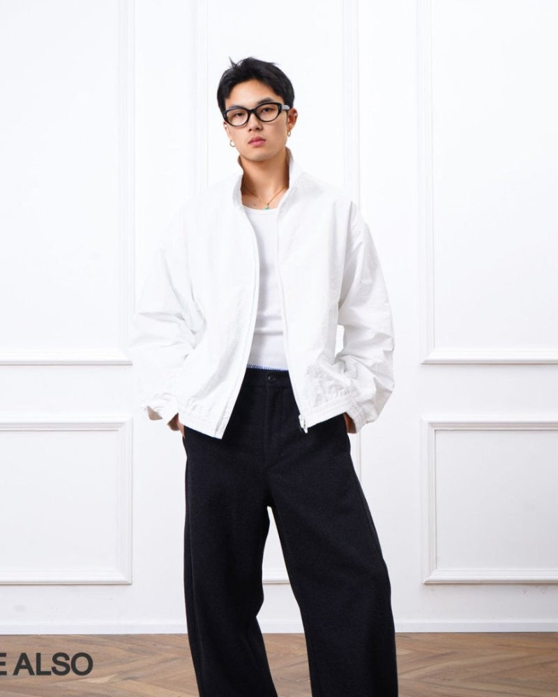 "GR High-end Customization!" " "Ba Zi Series" three-proof outdoor stand-up collar windbreaker silhouette jacket