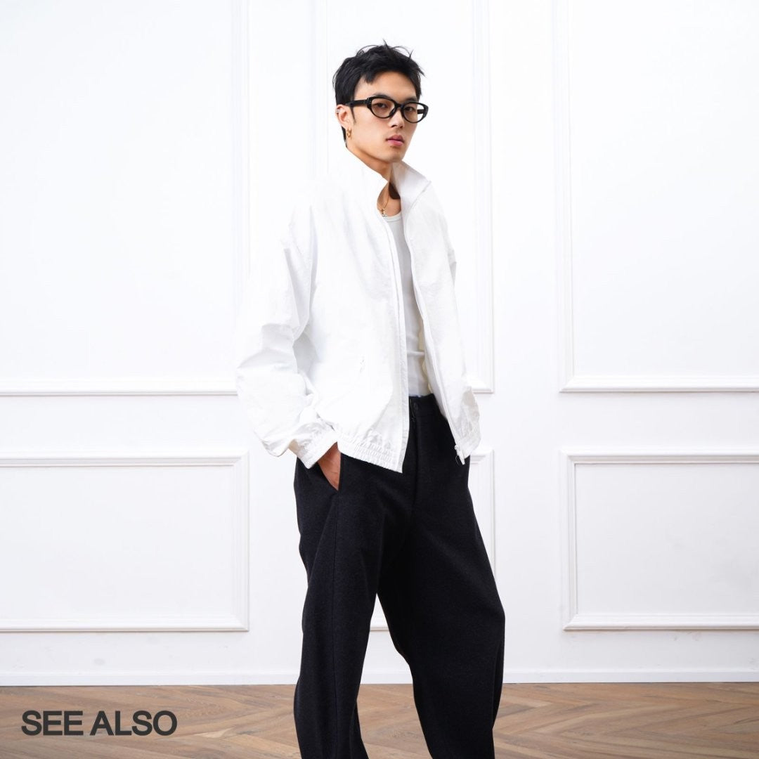 "GR High-end Customization!" " "Ba Zi Series" three-proof outdoor stand-up collar windbreaker silhouette jacket