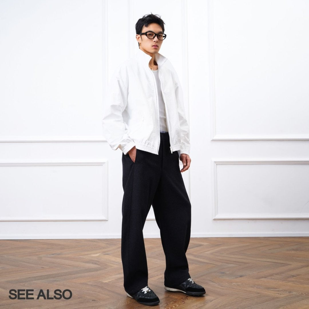 "GR High-end Customization!" " "Ba Zi Series" three-proof outdoor stand-up collar windbreaker silhouette jacket