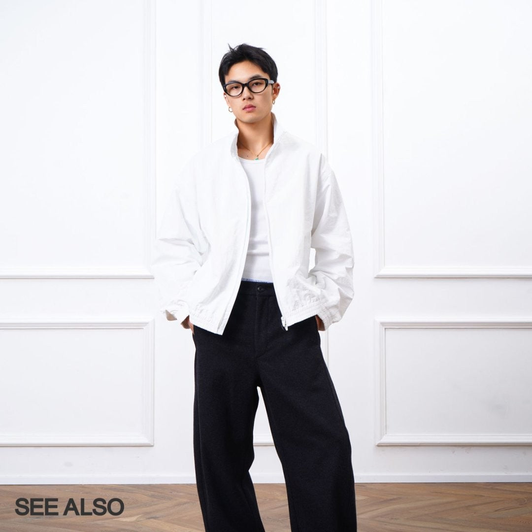 "GR High-end Customization!" " "Ba Zi Series" three-proof outdoor stand-up collar windbreaker silhouette jacket