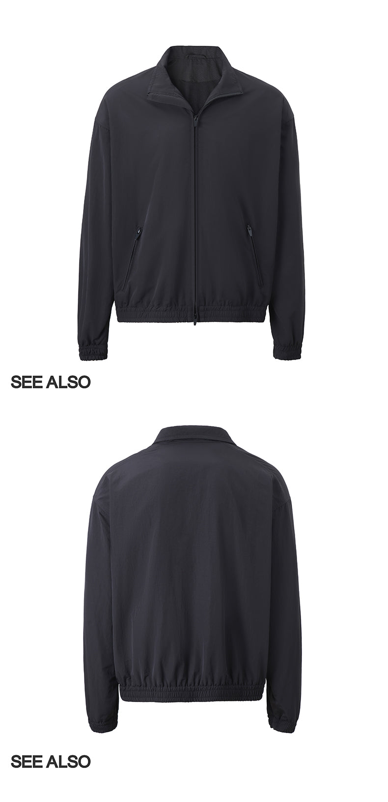 "GR High-end Customization!" " "Ba Zi Series" three-proof outdoor stand-up collar windbreaker silhouette jacket